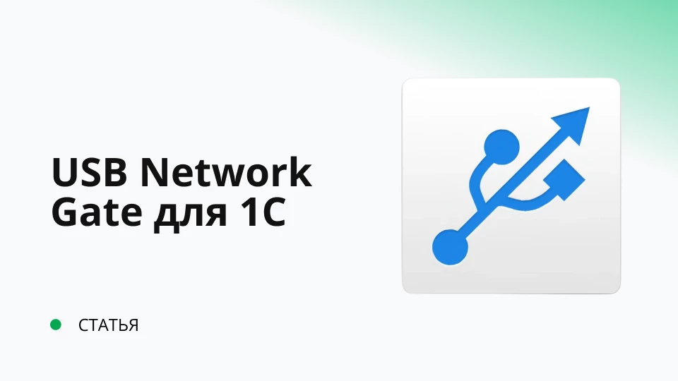 USB Network Gate для 1С в виртуальной среде Hyper-V